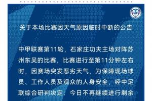 乌兹别克斯坦vs哥伦比亚-2-关于本场比赛因天气原因临时中断的公告