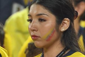 世界杯_厄瓜多尔vs德国-第90分钟遭遇绝杀！厄瓜多尔女球迷一脸茫然