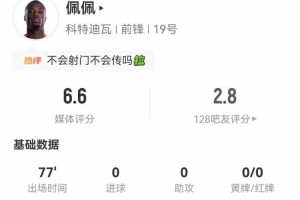 德国vs库拉索-5-多次浪费机会！尼古拉·佩佩本场2射0正+11丢失球权 5对抗1成功