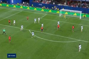 挪威vs塞内加尔-5-佩德里直塞传库库雷利亚，后者胸部停球衔接打门远远高出