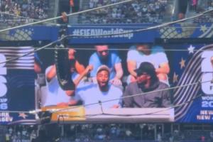 瑞士vs波黑-11-NBA总冠军尼克斯球员阿努诺比和布里奇斯现场观看法国vs塞内加尔