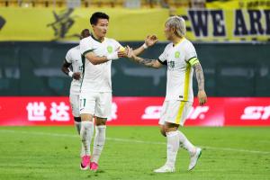 足协杯-北京国安2-1广东广州豹 林良铭梅开二度+中柱+造点+失点