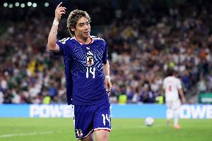 荷兰vs日本-33岁103天，伊东纯也超越本田圭佑成日本队史世界杯最年长进球者